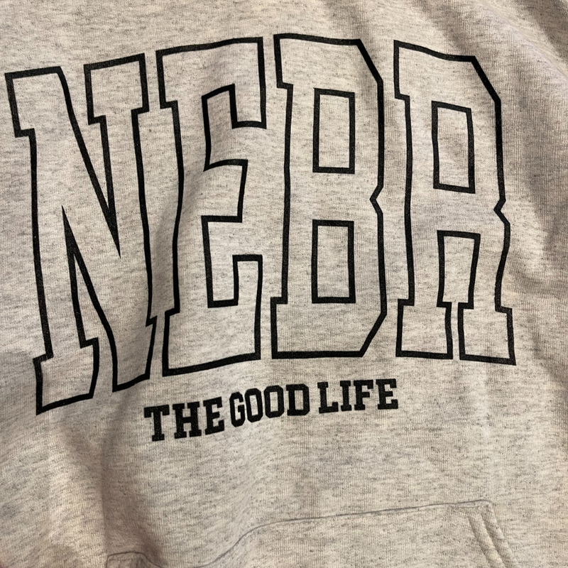 Nebraska the Good Life Hoodie  | Cream