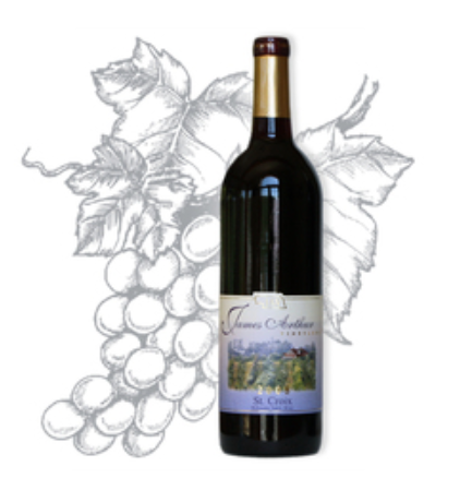 St. Croix Dry Red Wine | Full Bodied & Aged in American Oak | Hints of Currants & Dark Berried Fruit