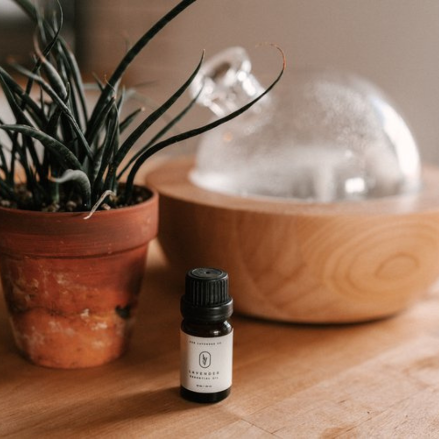 Lavender Essential Oil | 100% Natural Organic Oil | Home Grown Lavender | Reduces Stress | Helps Bug Bites | Treat Anxiety | 10 ml .34 oz