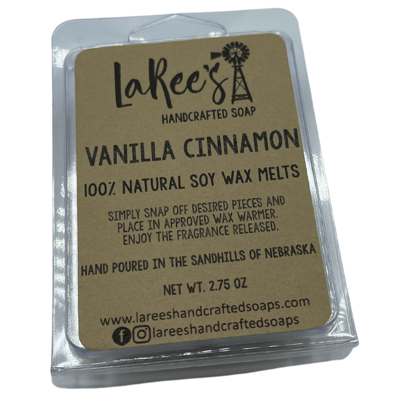 Natural Soy Wax Melt | Vanilla Cinnamon