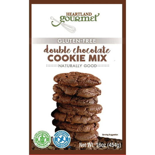 Gluten Free Double Chocolate Cookie Mix | Makes 18 Cookies | Mouth Watering Double Chocolate Cookies | Pack of 2 | Shipping Included