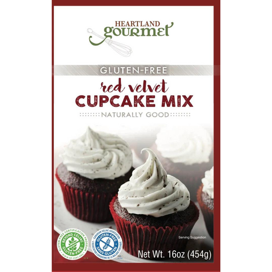 Gluten Free Red Velvet Cupcake Mix | Decadent and Rich | Certified Gluten Free Ingredients | 2022