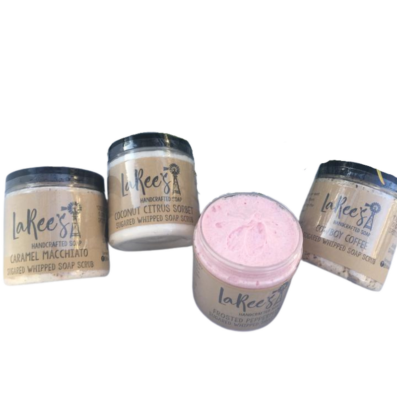Whipped Sugar Scrub | Lovespell | Ultimate Blend Of Fruity & Floral Notes | Sweet Fragrance | Gentle Exfoliation | Deeply Cleanses Skin | Unleash Your Natural Glow