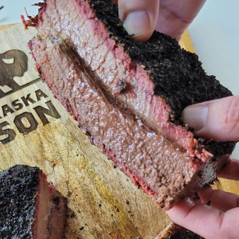Brisket | 5 lb. | Nebraska Bison | 100% All Natural Bison Meat | Perfect For Smoking or Roasting | Shipping Included | Amazingly Tender | Delicious Bison Flavor | Serve At Holidays, Parties, Or Barbecues
