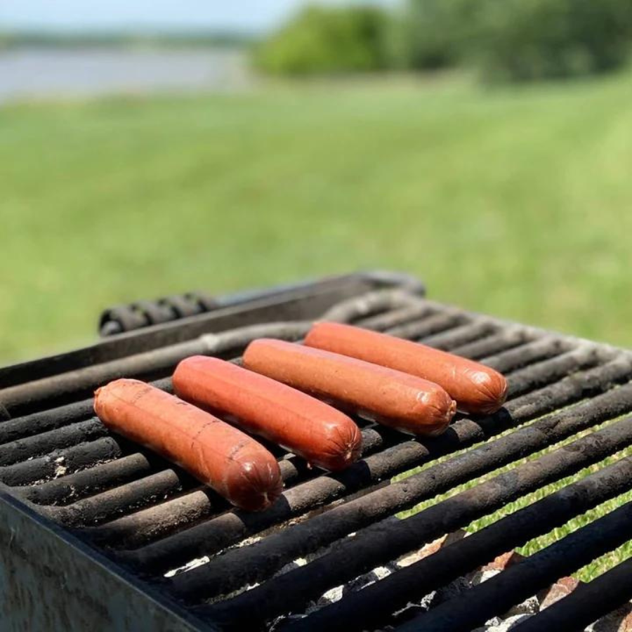 Bison Hot Dogs | Pack of 16 - 3 oz. Hot Dogs | Plump and Juicy Flavor | 100% All Natural Bison Meat | Gluten Free | Perfect For Dinner Or Barbecues