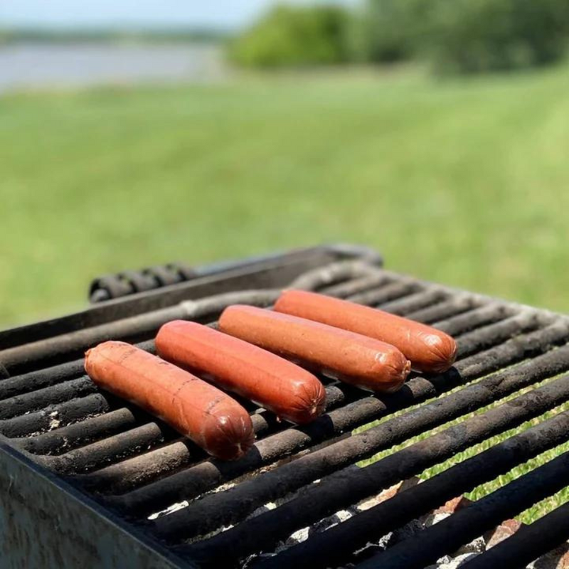 Bison Hot Dogs | Pack of 16 - 3 oz. Hot Dogs | Plump and Juicy Flavor | 100% All Natural Bison Meat | Gluten Free | Tasty Grilling Favorites | Top Seller | Perfect For Dinner Or Barbecues