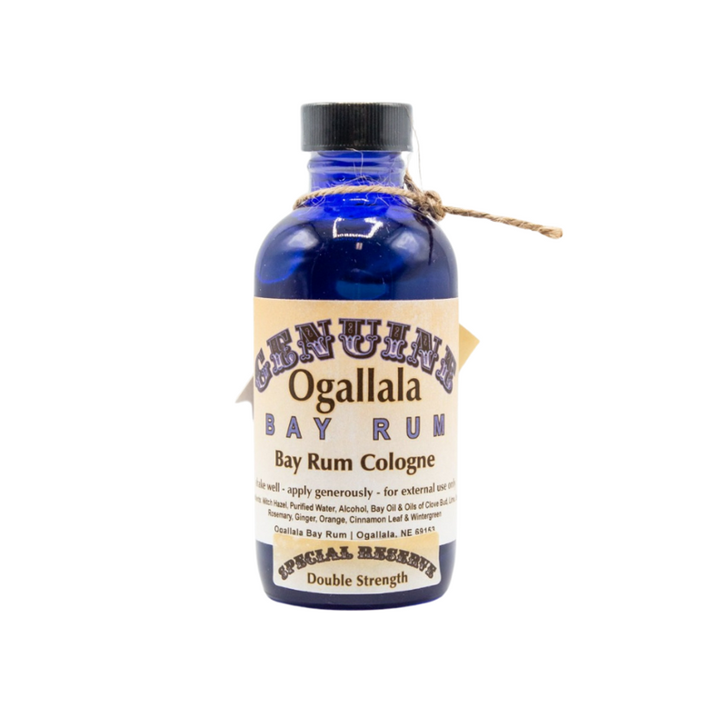 Double Strength Genuine Cologne For Him | Hand Crafted | Old Fashioned Bay Rum Scent | Choose Your Size