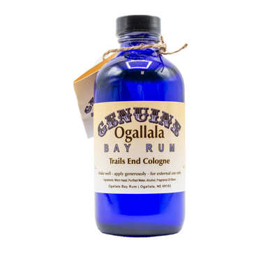 Refreshing Genuine Cologne For Him | Hand Crafted | Old Fashioned Bay Rum Scent Trails End Edition | Choose Your Size