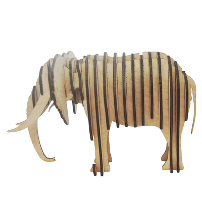 Elephant 3D wooden puzzle