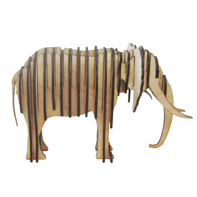 Elephant 3D wooden puzzle