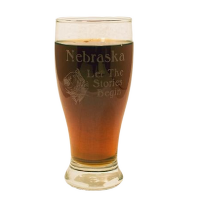Etched Pilsner Glass | Customizable