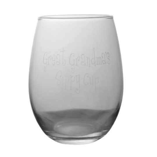 Stemless Wine Glass | Customized Wine Glass