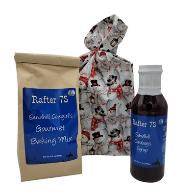 Winter Gift Bag | Sandhill Cowboy's Syrup & Sandhill Cowgirl's Gourmet Baking Mix