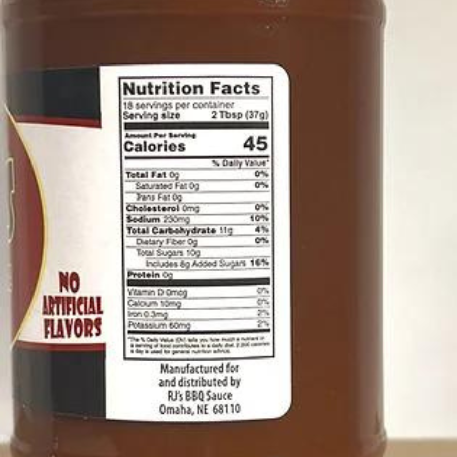 RJ's BBQ Sauce