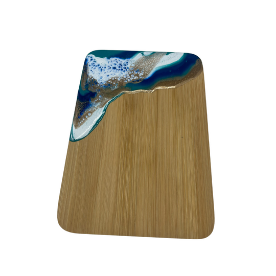 Sushi and Sashimi Serving Board | Serving Trey | Multiple Colors | Small 6X9 Board | Includes Chopsticks