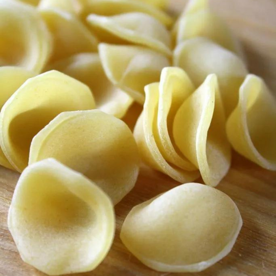 Hand Made Italian Based Artisan Pasta | Orecchiette Shell Shaped Noodles | Made in Small Batches | Cooks in Under 10 Minutes