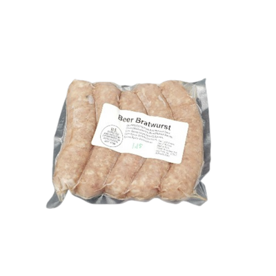 Beer Bratwurst | Shipping Included | 4 Pack