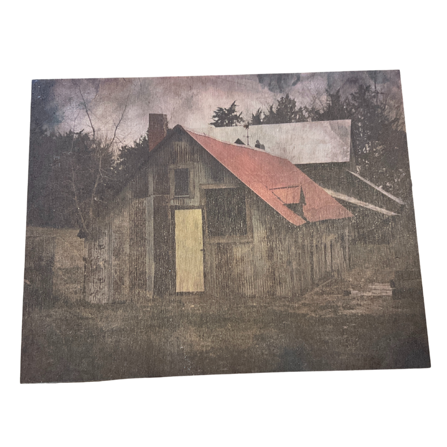 Barn Wood Print 