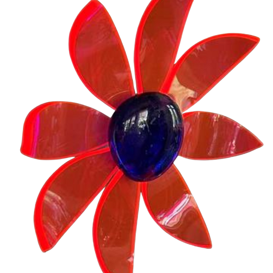 Flower Suncatcher With Suction Cup | Multiple Colors | Glowing Creation
