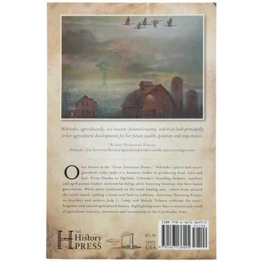 The Back Cover Of A History Of Nebraska Agriculture: A Life Worth Living Book