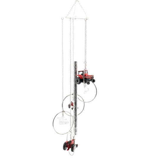 Red Tractor Wind Chime | MAAC Wind Chimes