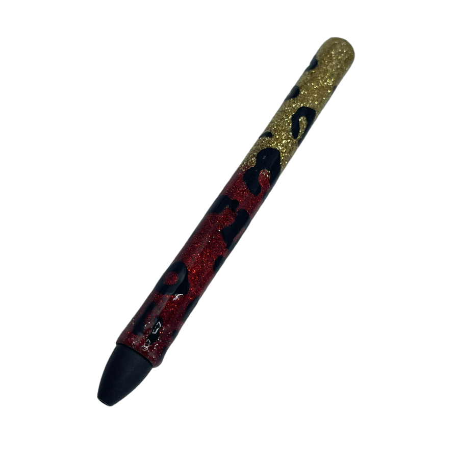 Custom Cheetah Resin Refillable Writing Pen