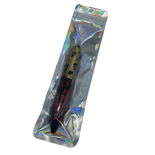 Custom Cheetah Resin Refillable Writing Pen