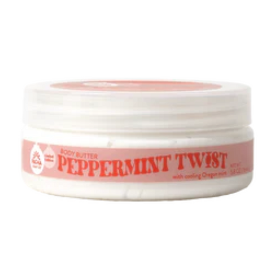 Peppermint Twist Body Butter | 5.8 oz | Pacha Soap Company