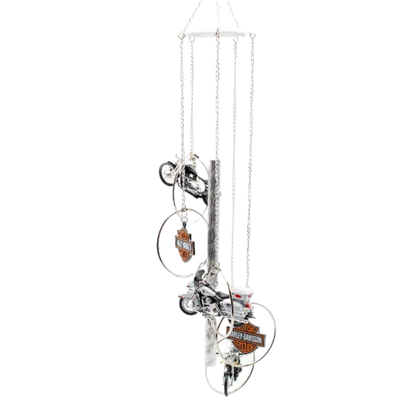 Harley-Davidson Wind Chime | Good Quality and Handmade Wind Chime | Motorcycle Lovers | Perfect Gift for Harley-Davidson Lovers | Yard Decor | Shipping Included
