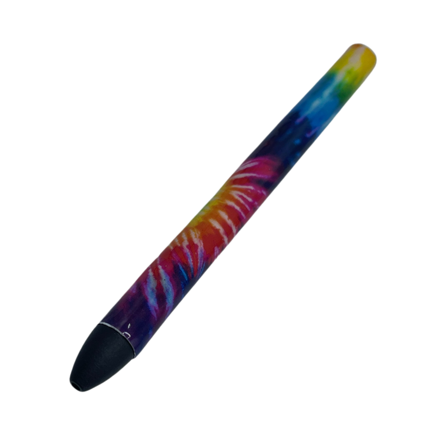 Tie Die Print Refillable Resin Writing Pen