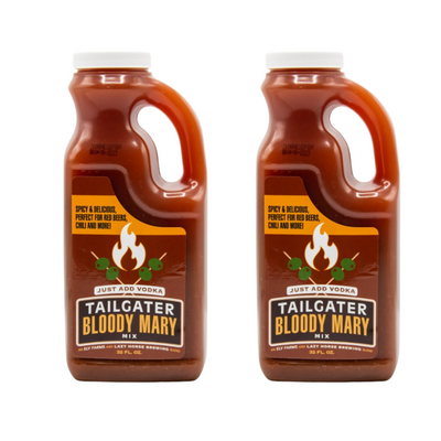 Best Bloody Mary Cocktail Mix | Spicy Tailgater Mix | Mixed Drink Ingredient | Made in Small Batches | 32 oz. Jug | Pack of 2 | Shipping Included