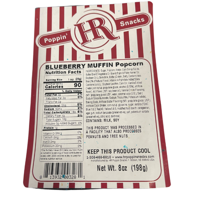 Blueberry Muffin Popcorn | Made in Small Batches | Party Popcorn | Blueberry Lovers | Ready To Eat | Popped Popcorn Snack | Movie Night Essential | Sweet Treat