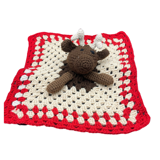 Christmas Lovey Blanket | DiAnna Larson