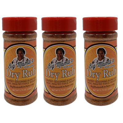 Big Mama's Dry Rub | 3 Pack | Shipping Included | As Seen On TV | Food Network's Diners, Drive In, and Dives | Made in the USA