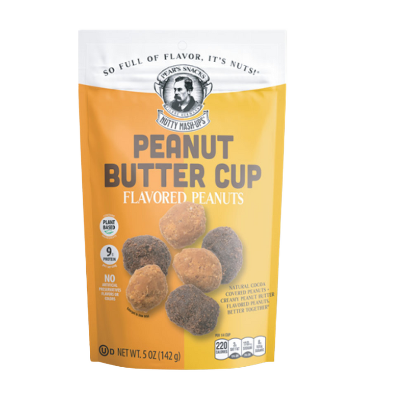 Peanut Butter Cup Flavored Peanuts | Irresistible Mash-Up | Perfect Blend Of Rich, Creamy Peanut Butter & Cocoa | Crunchy, Sweet, & Salty | Packed With Natural Protein | 2 Pack | Shipping Included