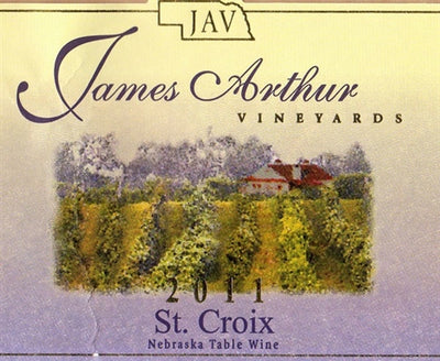James Arthur Vineyard Nebraska St. Croix Wine