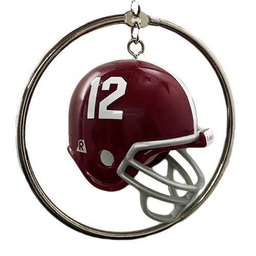 Alabama Crimson Tide Football Helmet Wind Chime | Good Quality and Handmade Wind Chime | Football Lovers | Perfect GIft for Alabama Crimson Fans | Yard Decor | Shipping Included