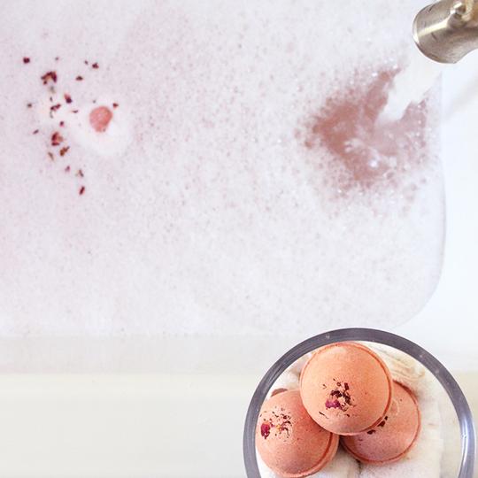 Rosewater Froth Bomb | 5 oz | Pacha Soap Company