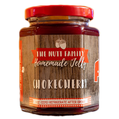 Chokecherry Jelly | 9 oz. Jar | Top Seller | Made with Fresh Fruit | Hand Stirred | Made in Nebraska | Great on Biscuits, Toast, or Muffins | Burst of Flavor | Made with High Quality Ingredients | Fresh Taste Of Chokecherry | Hand-Picked Fruit