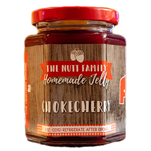 Chokecherry Jelly | 9 oz. Jar | Top Seller | Made with Fresh Fruit | Hand Stirred | Made in Nebraska | Great on Biscuits, Toast, or Muffins | Burst of Flavor | Made with High Quality Ingredients