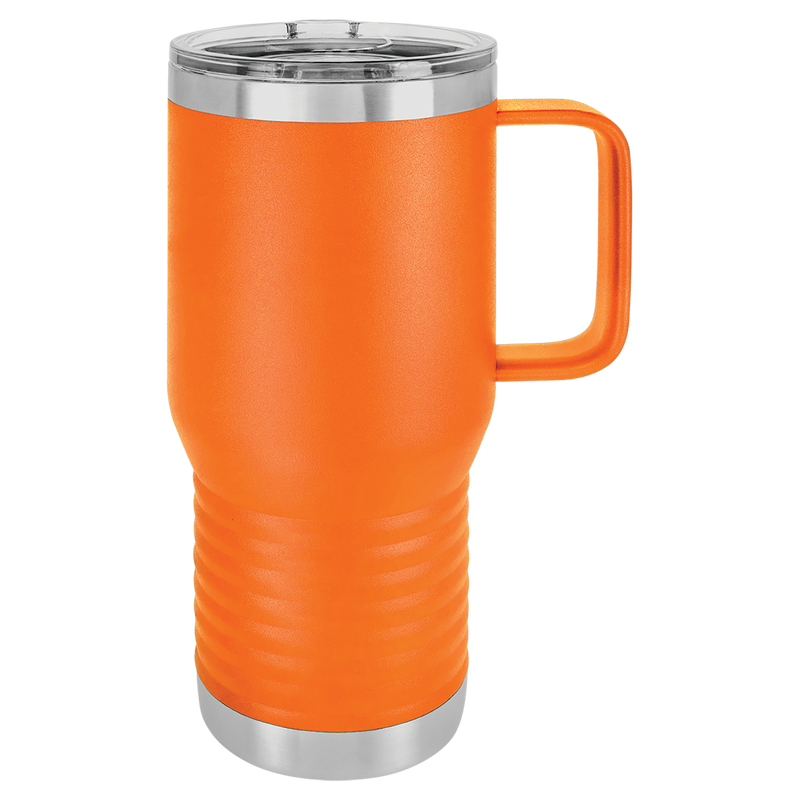 20 oz. Insulated Travel Mug with Handle | Customizable