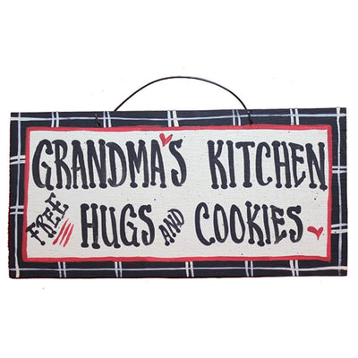 IM's Countryside Painting Grandma's Kitchen... Free Hugs and Cookies Sign