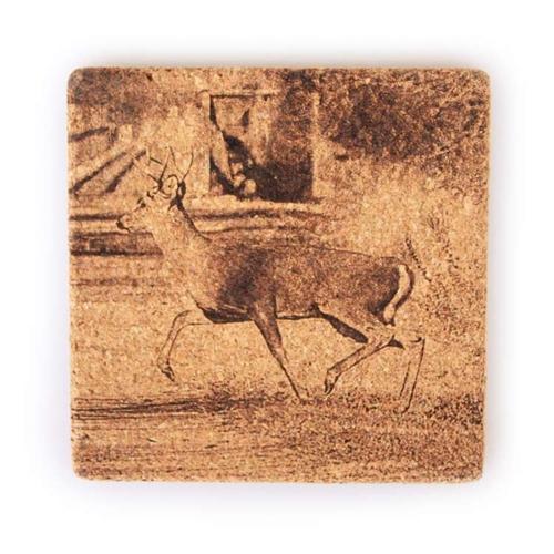 Etched Cork Coaster | Multiple Designs | Single Coaster