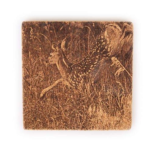 Etched Cork Coaster | Multiple Designs | Single Coaster