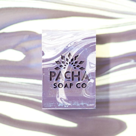 French Lavender | 4 oz. Bar | Handcrafted With Natural Scents Derived From Essential Oil | Brazilian Clay Infused | Blend That Calms Gently And Sweetly | Vegan | Gluten Free | Nebraska Soap