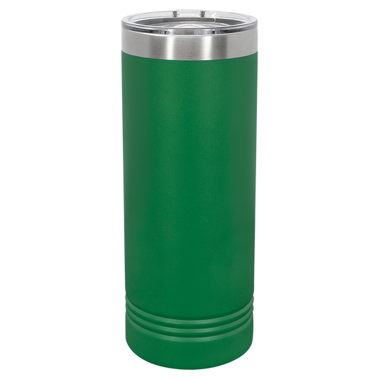 22 oz. Skinny Tumbler with Slider Lid | Customizable