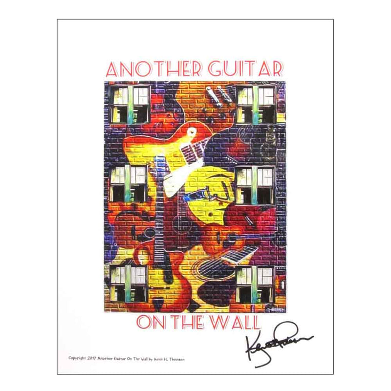 "Another Guitar On The Wall" Print