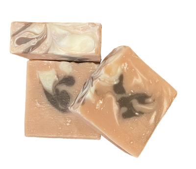 Bar Soap | Leather Scented | 4.5 oz. Bar | Authentic Leather Scent | Unisex Fragrance | Infused With Skin Healthy Agents | Exfoliating | Deep Cleansing