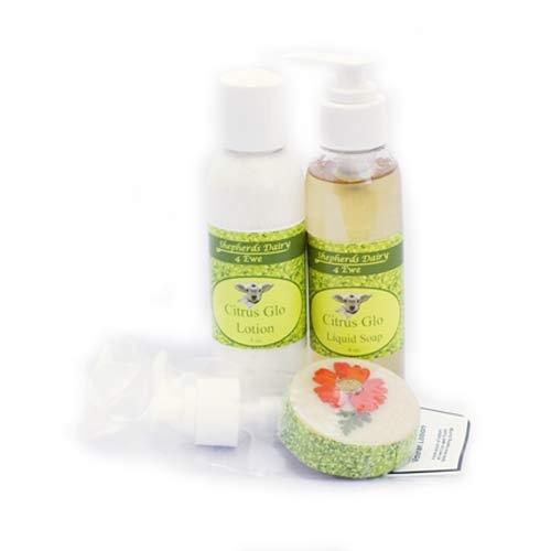 Medium Bath & Body Gift Bag | Multiple Scents | Self Care Package | Perfect Birthday Gift | Includes Lotion, Soap, and Bar Soap | Ultimate Pampering Combination | Fresh Scents | Affordable, Unique Gift | Cute Gift Bag