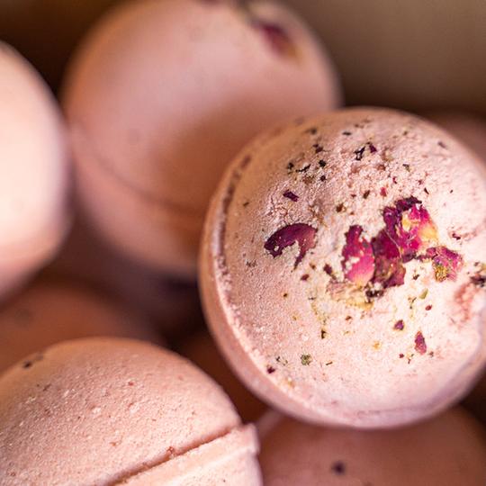 Rosewater Froth Bomb | 5 oz | Pacha Soap Company